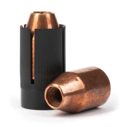50 Caliber Crush Rib Sabot With 45 Caliber 260 Grain Scorpion Funnel Point MAG Bullet - 30 Count