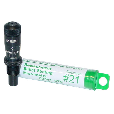 Bullet Seating Micrometer #21 Standard (375 H&H, 35 Winchester)