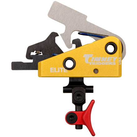 AR-15 Calvin Elite Single Stage Drop-In Trigger with 1.5-2 lb Pull & Fully Adjustable Shoe