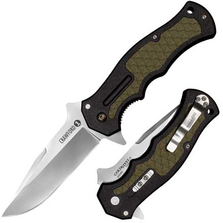 Crawford Model 1 8-3/8" Overall 3-1/2" Stainless Steel Blade