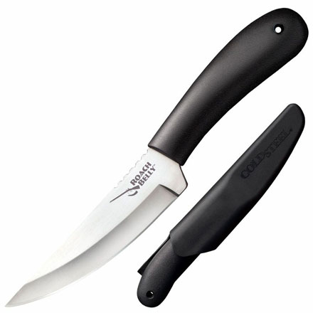 Roach Belly 8-1/2" Overall 4-1/2" Stainless Steel Blade with Sheath