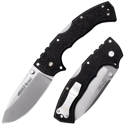 4-Max Scout 10" Overall 4" Steel Blade