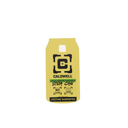 AR500 1/4" Rimfire/Handgun - Soda Can Target