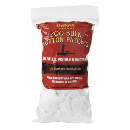 Outers 30-50 Caliber Cotton Cleaning Patch 225 Count