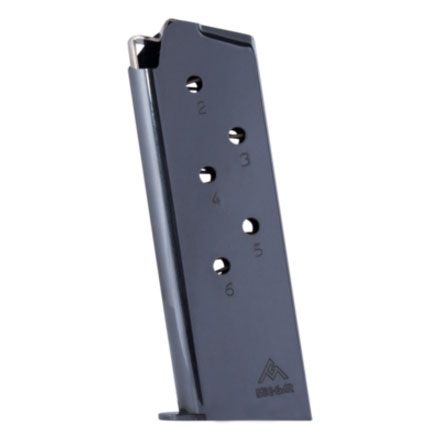 Colt Officers Model 45 ACP Blued Finish 6 Round Magazine