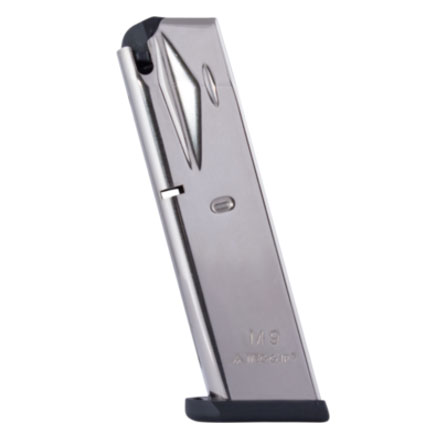 Beretta 92FS M9 Nickel Finish 9mm 10 Round Magazine