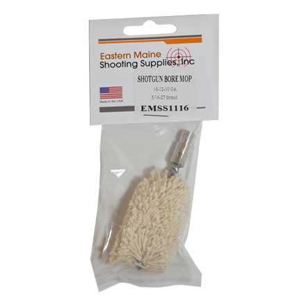 10 / 12 / 16 Gauge Cotton Bore Mop 5-16/27" Thread