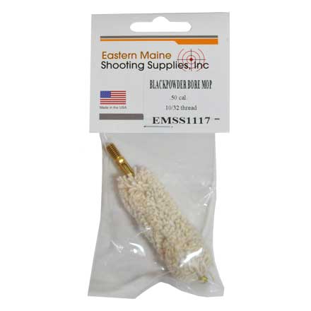 50 Caliber Cotton Bore Mop 10/32" Thread