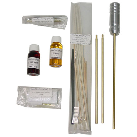 AR-15/M16 Field Cleaning Kit 3 Piece Rod With Reusable Tube