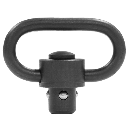 Black Nitrite 1 -1/4" Heavy Duty Push Button Swivels