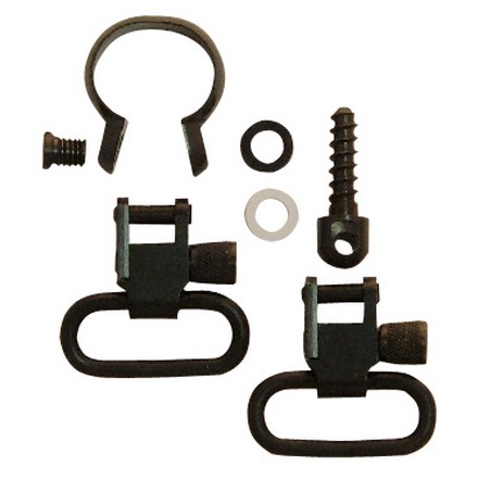 1" Swivel Set For Tubes and Barrels With .645-.660 Diameter 1-Piece Band
