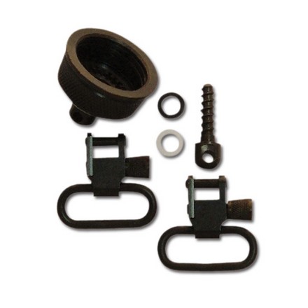 1" Swivel & Cap Set For Remington 870 Express 20 Gauge Black Oxide Finish