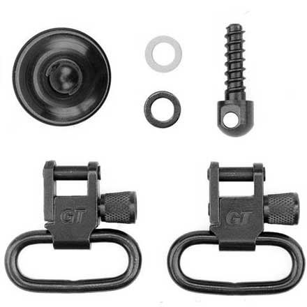1" Swivel & Cap Set For  Rem 870 & 870 Youth 20 Gauge Black Oxide Finish