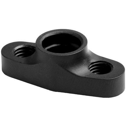 Low Profile Flanged Push Button Base , Full Rotating, KEYMOD