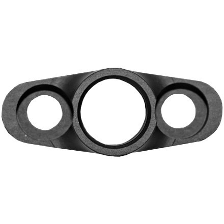 Flanged Push Button Base, Non Rotating, M-LOK