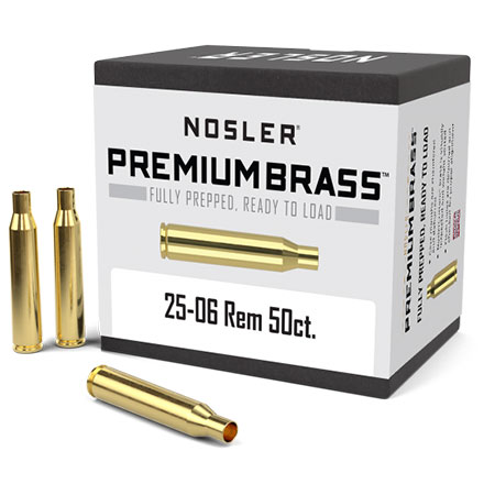 25-06 Remington Unprimed Rifle Brass 50 Count