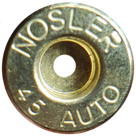 45 ACP Unprimed Pistol Brass 250 Count