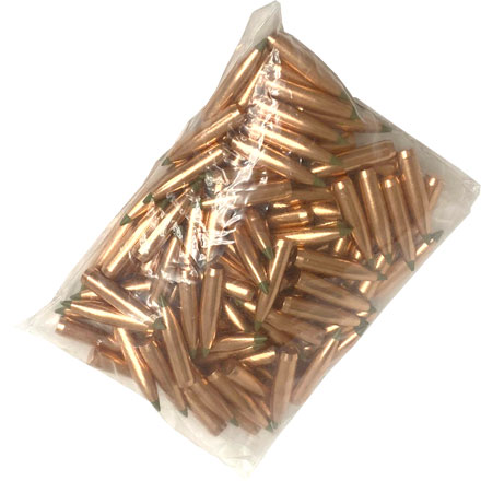 Nosler Bulk Packed 30 Caliber .308 Diameter 168 Grain Spitzer E-Tip Lead Free 100 Count