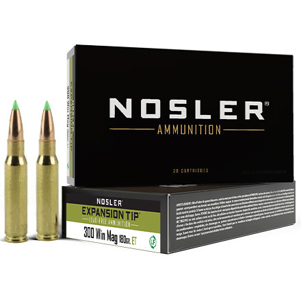 300 Winchester Mag 180 Grain E-Tip 20 Rounds