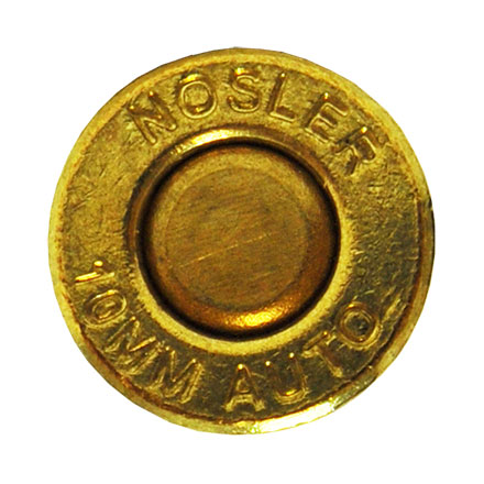 Nosler Assured Stopping Power 10mm 180 Grain Match Grade Jacketed Hollow Point 20 Rounds
