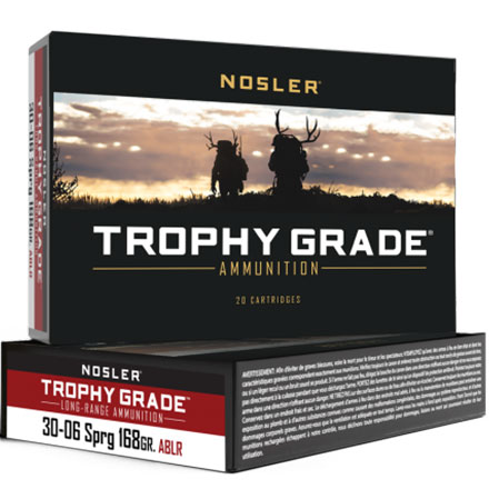 30-06 Springfield 168 Grain AccuBond Long Range Trophy Grade 20 Rounds