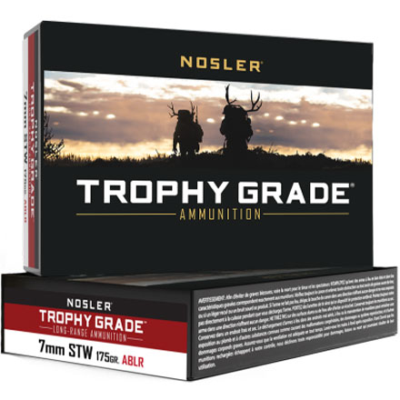 7mm STW 175 Grain Long Range AccuBond 20 Rounds