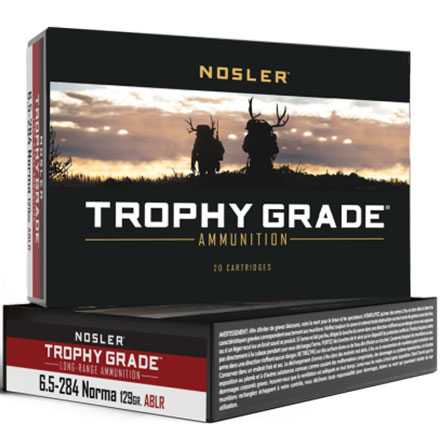 6.5- 284 Norma 129 Grain Long Range AccuBond 20 Rounds