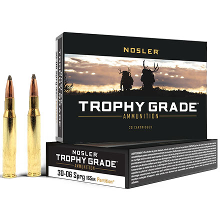 30-06 Springfield 165 Grain Partition Trophy Grade 20 Rounds