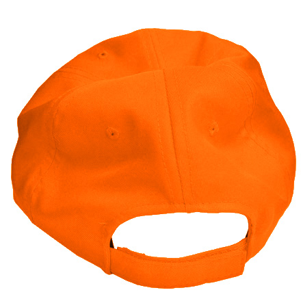 Blaze Orange Unstructured Hat With Midsouth Logo
