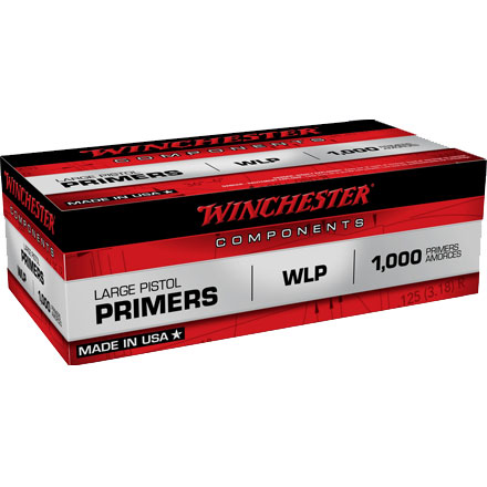 Winchester Large Pistol Primers 1000 Count