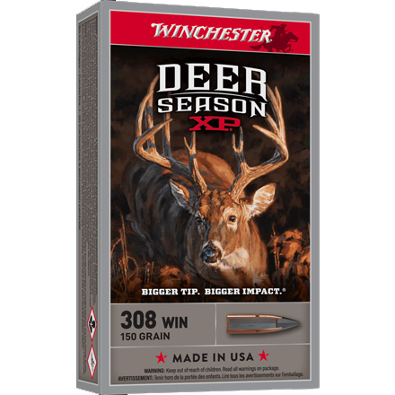 Winchester Deer Season 308 Winchester 150 Grain XP 20 Rounds
