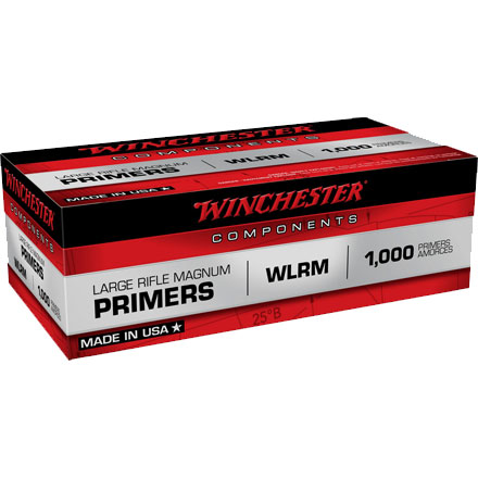 Winchester Large Rifle Magnum Primers 1000 Count