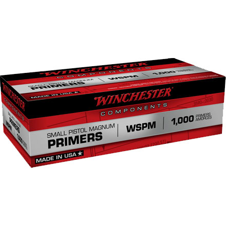 Winchester Small Pistol Magnum Primers 1000 Count