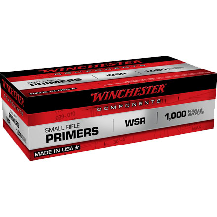Winchester Small Rifle Primers 1000 Count