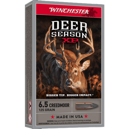 Winchester Deer Season 6.5 Creedmoor 125 Grain 20 Rounds