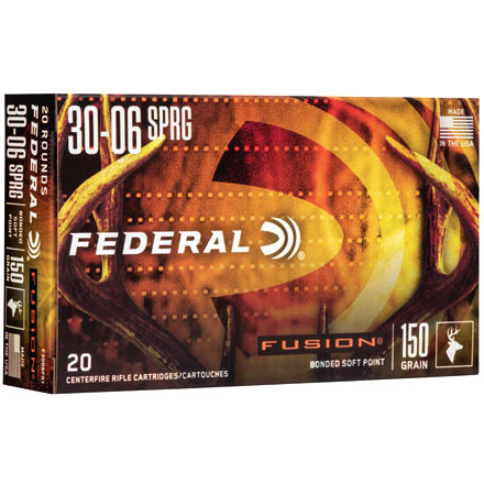 30-06 Springfield 150 Grain Fusion 20 Rounds