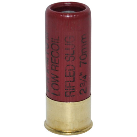 12 Gauge 2-3/4" 1Oz Vital-Shok Rifled Slug Tru-Ball Hollow Point Low Recoil 5 Rounds