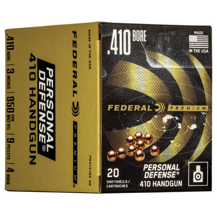 Federal Personal Defense Handgun 410 Gauge 3