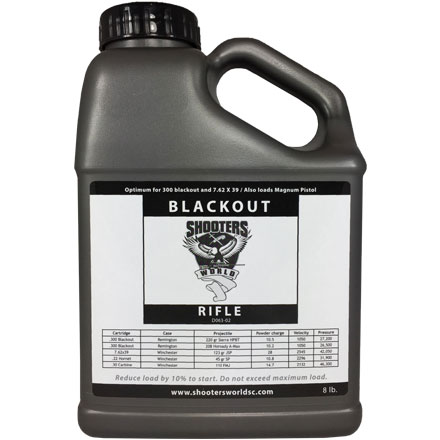 Shooters World Blackout  Smokeless Powder (8 lbs)