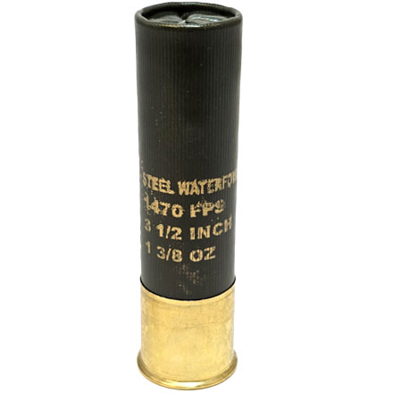 Fiocchi Flyway Waterfowl 12 Gauge 3 1/2 Inch 1 3/8 Ounce #1 Steel Shot 25 Rounds