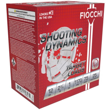 Fiocchi Shooting Dynamics 12 Gauge 2-3/4