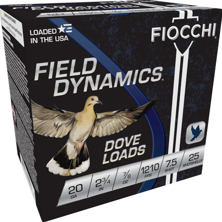 Fiocchi Field Dynamics 20 Gauge 2-3/4