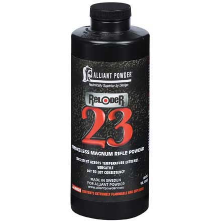 Alliant Reloder 23 Smokeless Magnum Rifle Powder (1 lb)