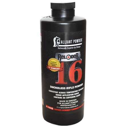 Alliant Reloder 16 Smokeless Rifle Powder (1 lb)