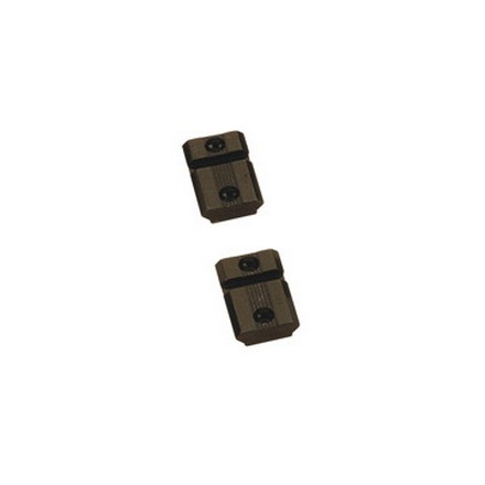 Traditions 2 Piece Weaver Style Base for Round Barrels Matte Finish