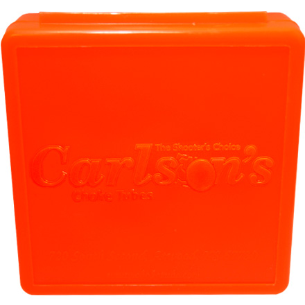 Carlson Choke Tube Case Holds 3 Extended Or 6 Flush Mount Tubes Solid Plastic