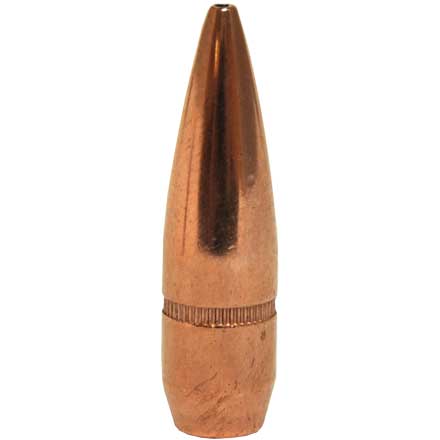 30 Caliber .308 Diameter 155 Grain Boat Tail Hollow Point With Cannelure 250 Count