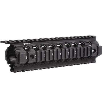 Enhanced Drop-In Battle Rail 2- Piece Quad Rail Handguard AR-15 9