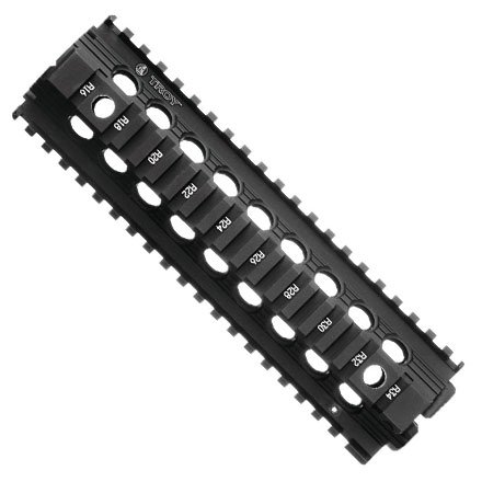 Troy Ind. MRF CAR/M4 Drop-In Battle Rail 2-Piece Quad Rail Handguard Carbine Length 9