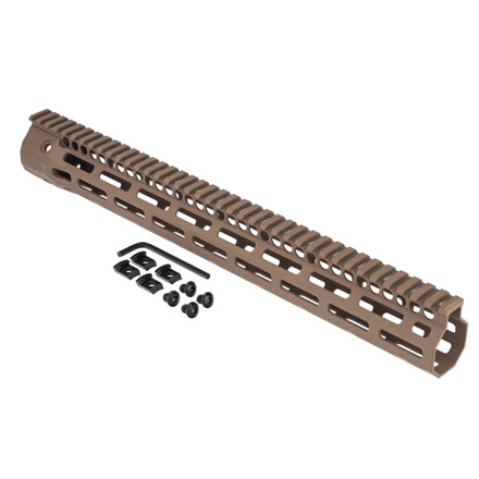 Troy Ind. SOCC Battle Rail Free Float M-LOK Handguard AR-15 15.125